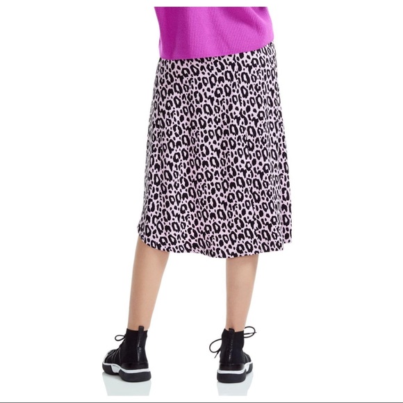 Maje Jipanta Leopard Print Midi Skirt - Picture 3 of 8